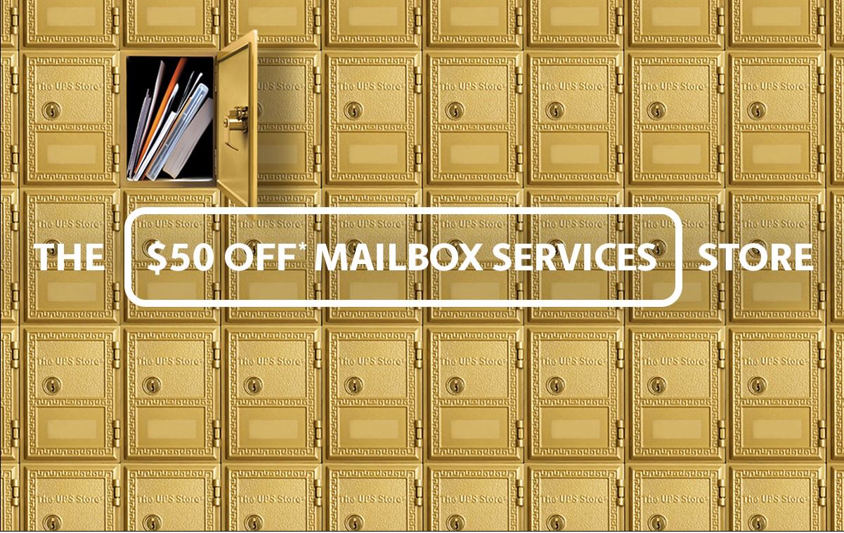 Ups deals store mailbox